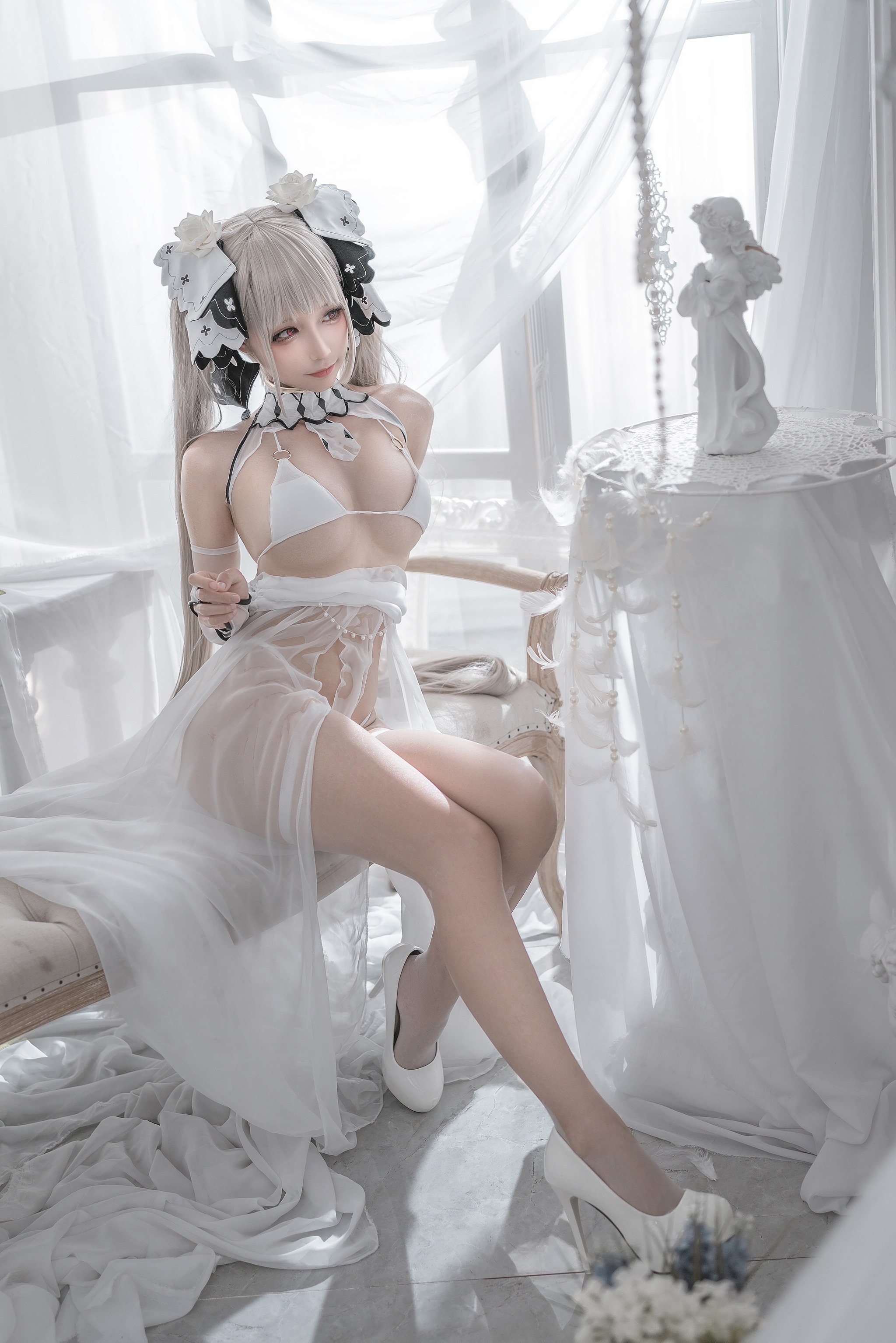 图片[1]-蠢沫沫 – NO.153 可畏-婚纱 [57P]-XikXak